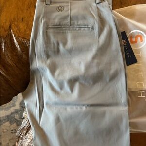 Stitch Men's Flat Front Shorts - Gray